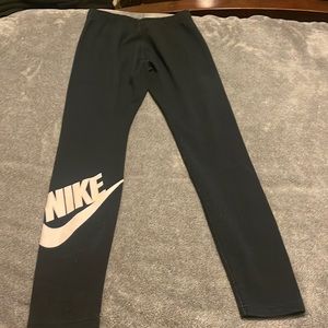 Nike leggings charcoal black